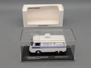Modellautos 1:43 Minichamps Volkswagen VW T2 Transporter '72 Porsche Martini OVP