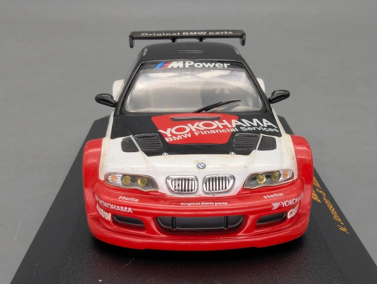 Modellautos 1:43 IXO BMW M3 GTR V8 ALMS 2001 #10 Jonsson Auberlen mit OVP