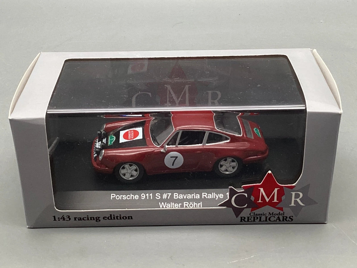 Modellautos 1:43 CMR Porsche 911 S Bavaria Rallye 1970 Röhrl #7in OVP