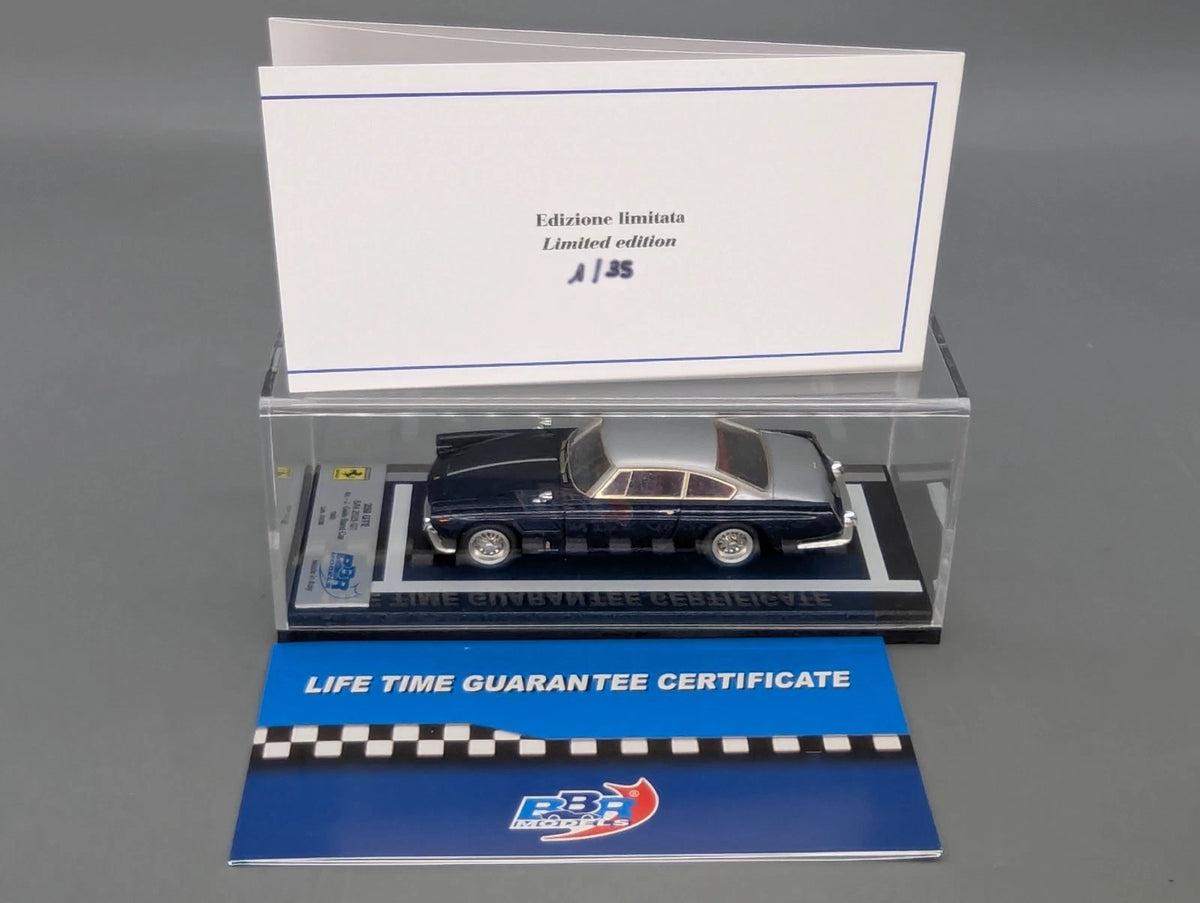 Modellautos 1:43 BBR Ferrari 250 GTE J. Geils Band Rain Version 1/35 Stück OVP