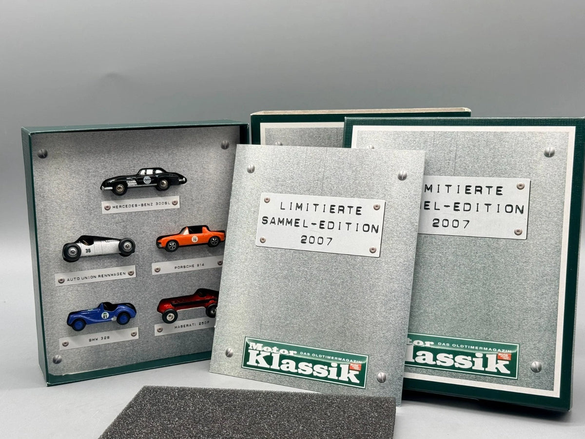 Modellautos 1:90 Schuco Piccolo-5er Set Motor Klassik limitiert 2007 in OVP