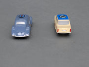 Modellautos 1:90 Schuco Piccolo Set 15 Jahre deutsche Einheit VW + Trabant OVP