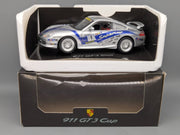 Modellautos 1:18 Bburago Porsche 911 GT3 Cup #1 mit WAP Dealer OVP