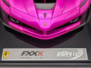 Modellautos 1:12 BBR Ferrari FXX-K 2014 Flash Pink Ltd 01/01 Vitrine OVP
