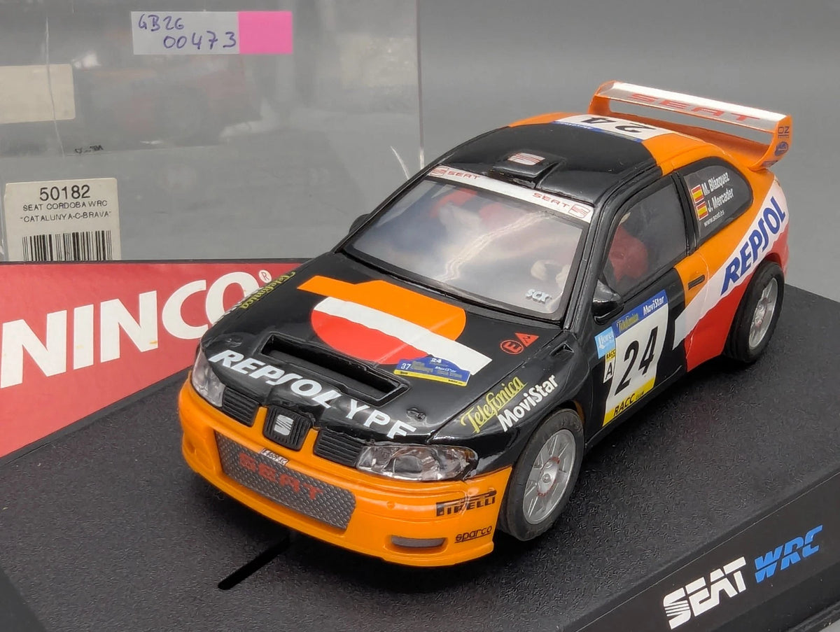 Modellautos Slotcar 1:32 SCX nicht Ninco Seat Cordoba  #24 OVP