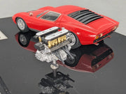 Eidolon Make Up 1:43 Lamborghini Miura P400 SV 1971 Red Engine Set mit OVP