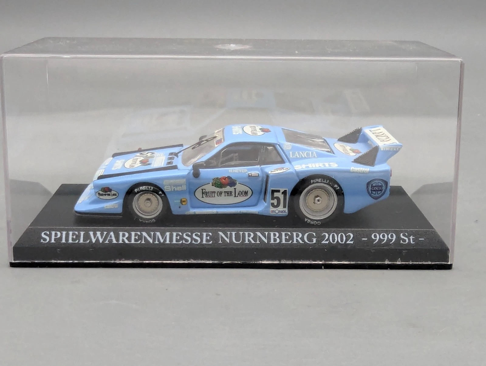Modellautos 1:43 Best Model Lancia Beta MC WINNER DRM 1980 #51 H. Heyer  OVP