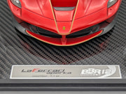 Modellautos 1:12 BBR Ferrari LaFerrari Aperta Met. Red UNIKAT 01/01 Vitrine OVP