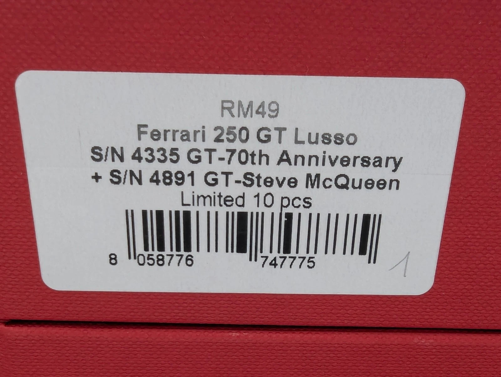 Modellautos 1:43 BBR  Ferrari  250 GT The Lusso Specials Set 2-tlg. 1/10 OVP