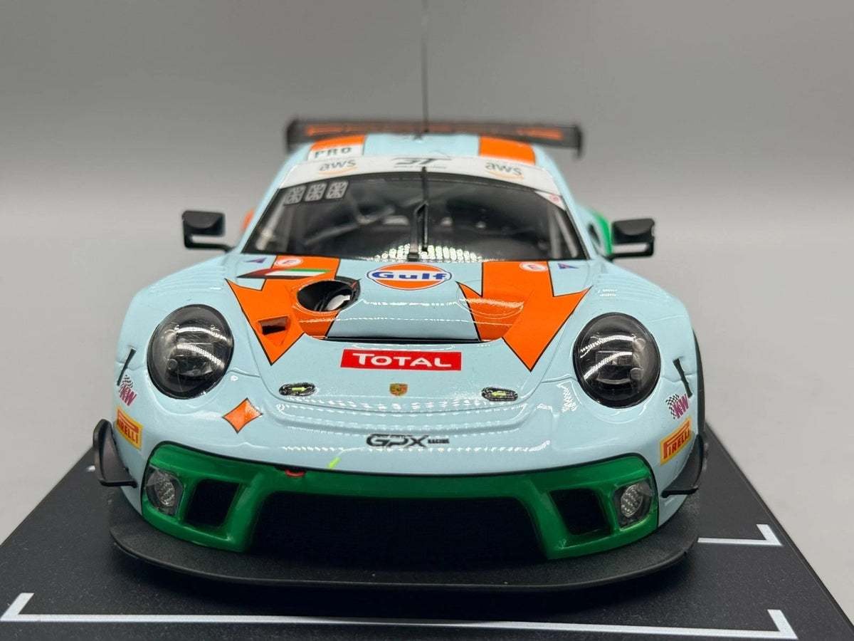 Modellautos 1:18 Ixo Porsche 911 GT3 R Spa 24h 2020 #12 mit OVP