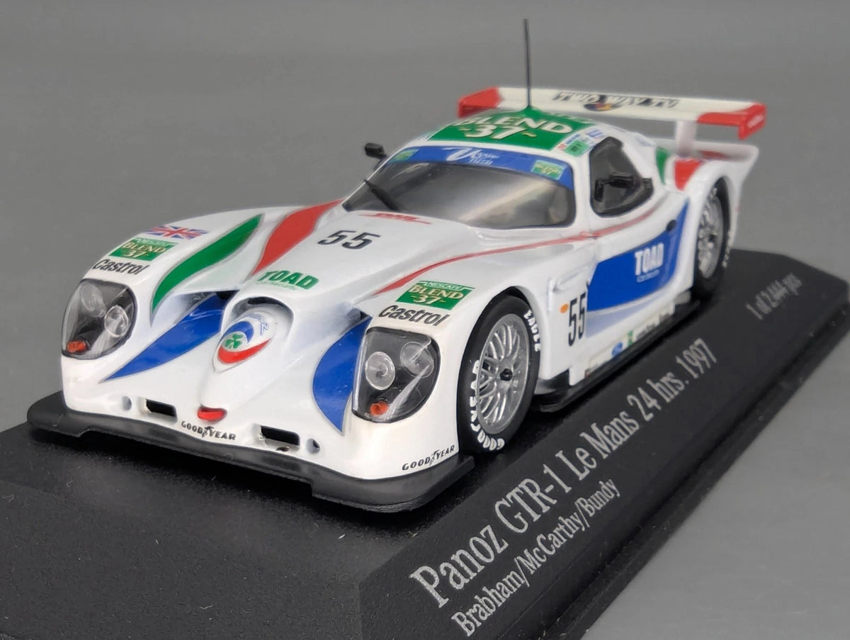 Modellautos 1:43 Action Panoz GTR-1 24h Le Mans 1997 Team DPR #55 mit OVP