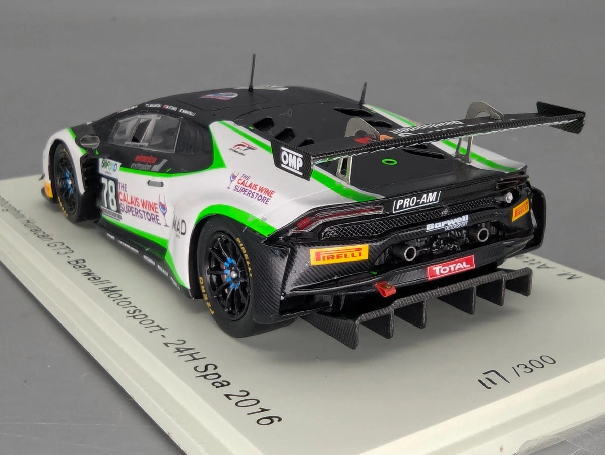 Modellautos 1:43 Spark SB293 Lamborghini Huracan GT3 24h Spa 2016 #78 OVP
