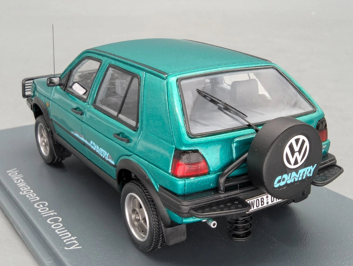 Modellautos 1:43 Neo Scale Models 43753 Volkswagen VW Golf Country Grün mit OVP