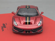 Modellautos 1:43 BBR Ferrari 488 Pista RHD 2020 Romans Inter. 2021 01/05 mit OVP