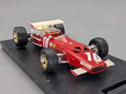 Modellautos 1:43 Brumm Ferrari 312 F.1  GP Italia 1969 #10 Pedro Rodriguez OVP