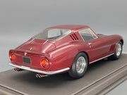 Modellautos 1:18 BBR Ferrari 275 GTB/4 1966 S/N 09925 01/16 mit Vitrine und OVP