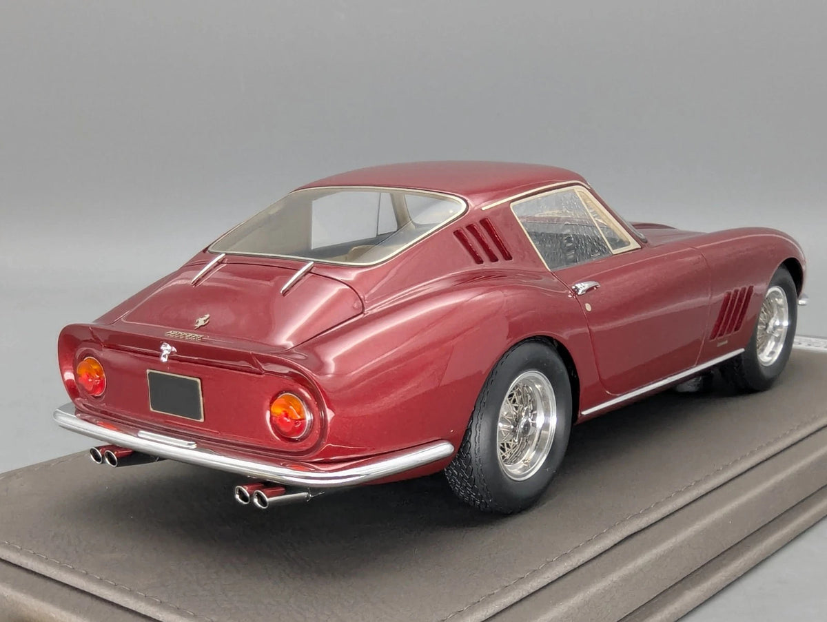 Modellautos 1:18 BBR Ferrari 275 GTB/4 1966 S/N 09925 01/16 mit Vitrine und OVP