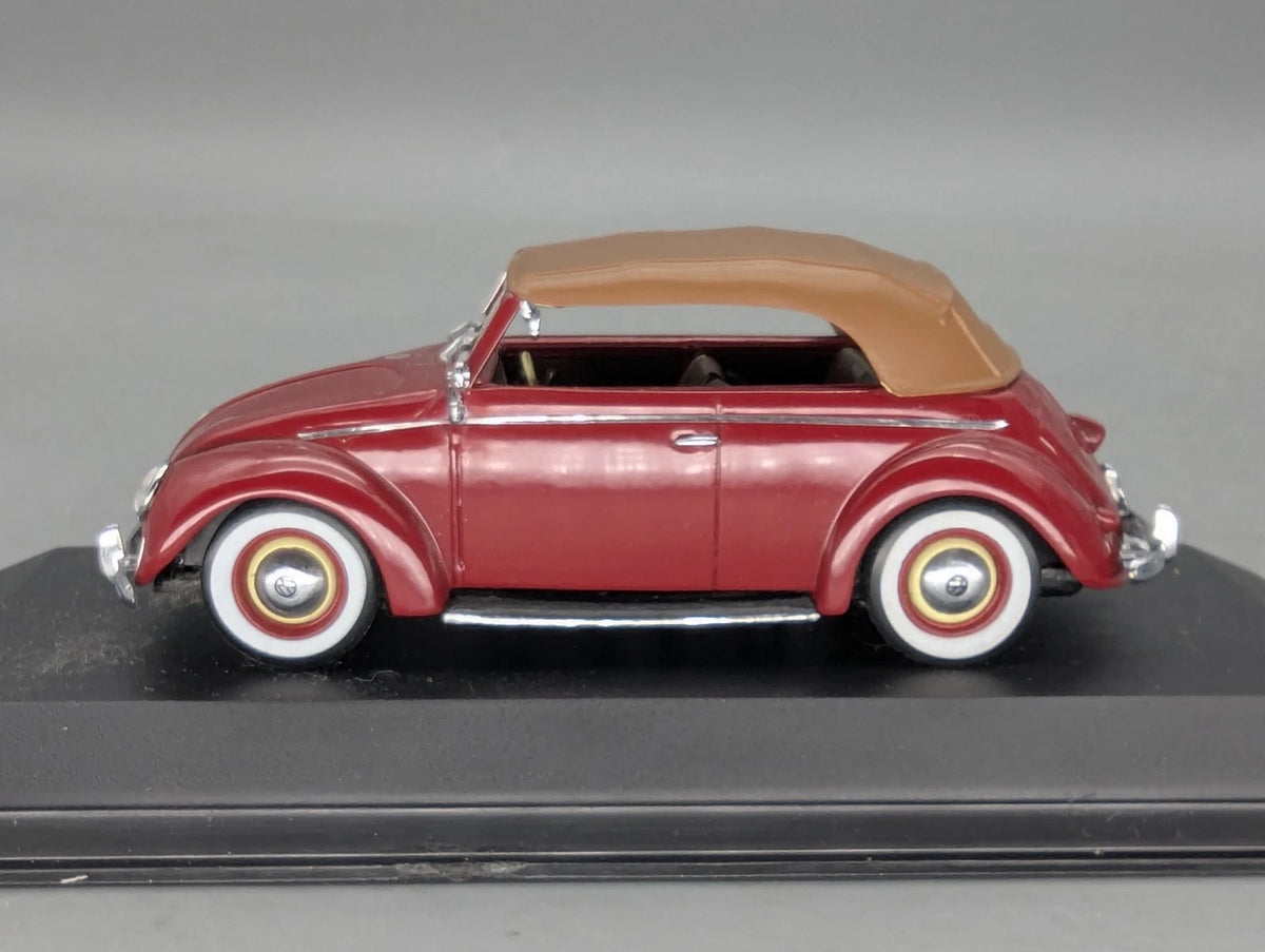 Modellautos 1:43 Minichamps Volkswagen VW Käfer Cabriolet Softtop 1200 1951 OVP