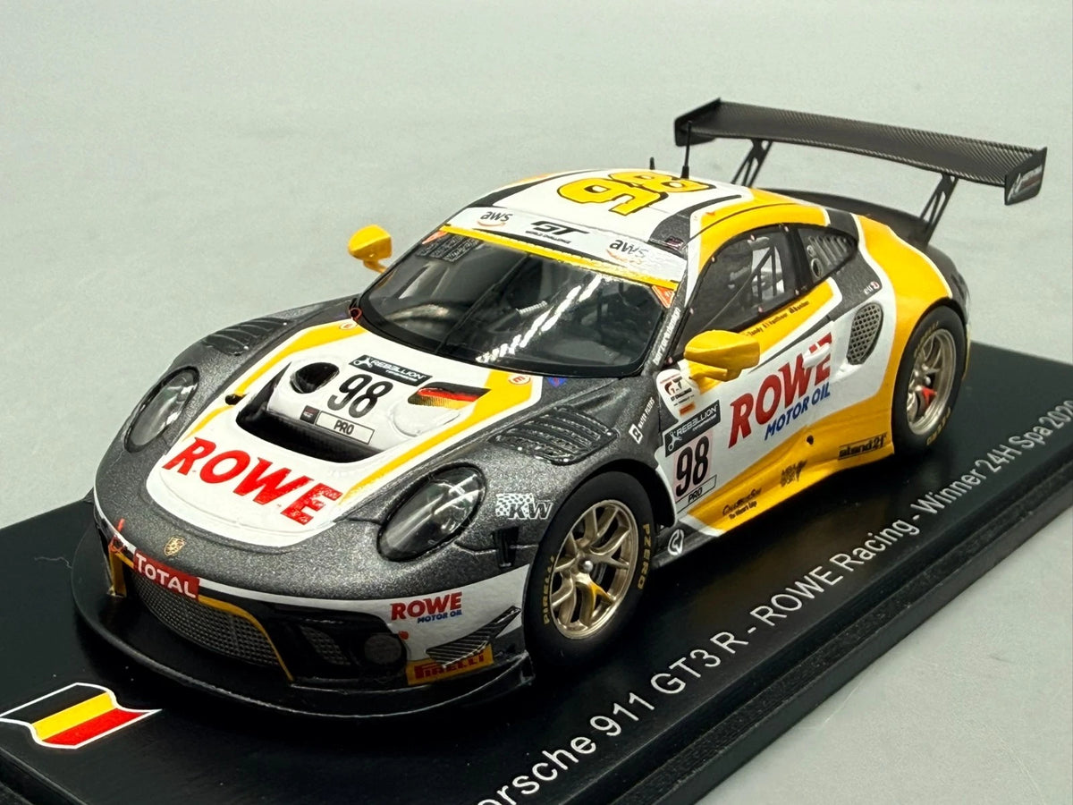Modellautos 1:43 Spark Porsche 911 GT3 R Rowe Racing Winner 24h Spa 2020 + OVP
