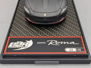 Modellautos 1:43 BBR Concept43 Ferrari Roma Matt Black 22/48 mit OVP