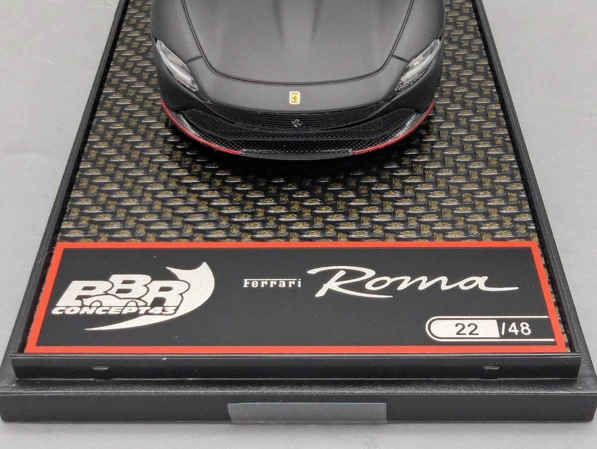 Modellautos 1:43 BBR Concept43 Ferrari Roma Matt Black 22/48 mit OVP