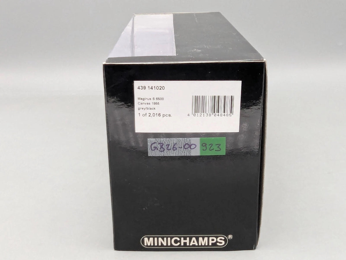 LKW Modell 1:43 Minichamps Magirus Deutz S 6500 Canvas 1955 Grey Black mit OVP