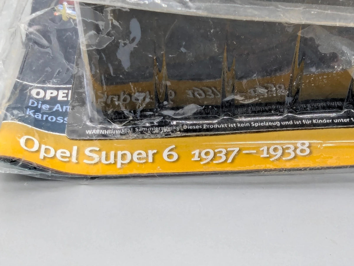 De Agostini 1:43 Opel Collection Opel Super 6 1937 - 1938 mit Heft #50 mit OVP