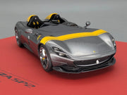 Modellautos 1:43 BBR  Ferrari Monza SP2 Metallic Silver Ltd 01/05 OVP