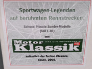 Modellautos 1:90 Schuco Piccolo 3-tlg Set Motor Klassik Sportwagen Legenden OVP
