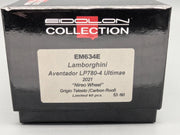 Eidolon Make Up 1:43 Lamborghini Aventador LP780-4 Ultimae 2021 Grigio 53/60 OVP