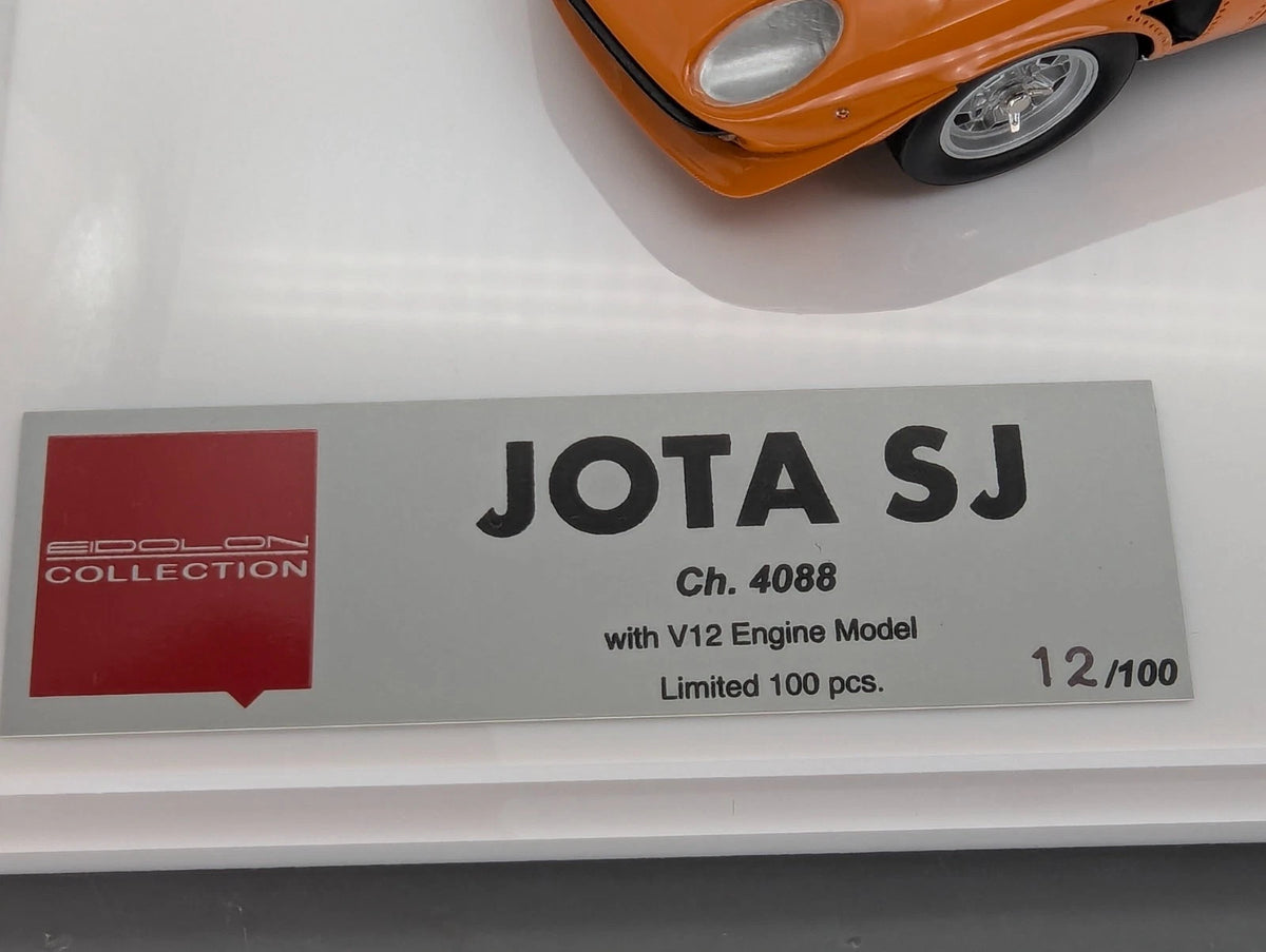 Eidolon Make Up 1:43 Lamborghini Jota SJ Orange Engine Set Ltd 12/100 mit OVP