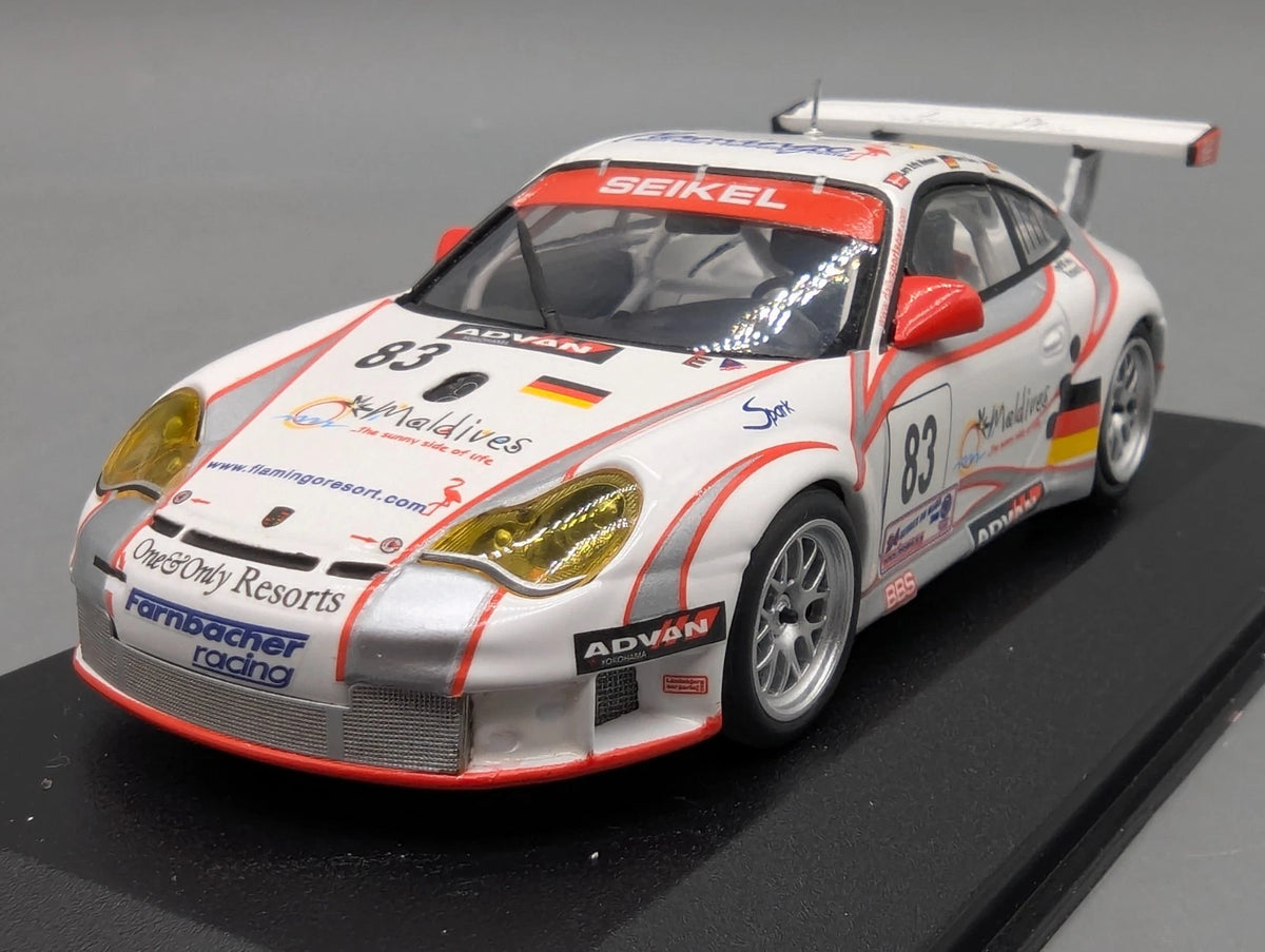 Modellautos 1:43 Minichamps Porsche 911 996 GT3 RSR 2. LeMans GT2 2006 #83 OVP