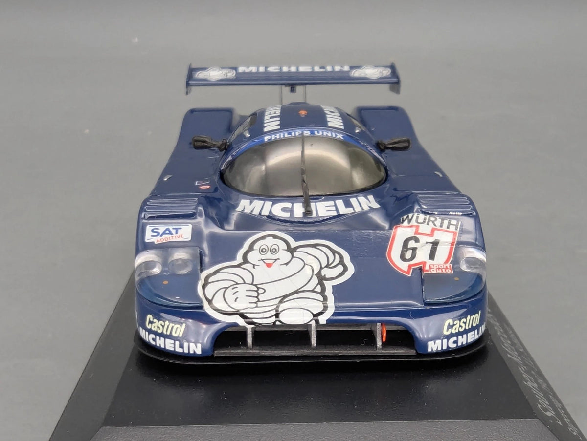Modellauto 1:43 Minichamps Sauber Mercedes C9 Supercup 1987 #61 Schlesser OVP