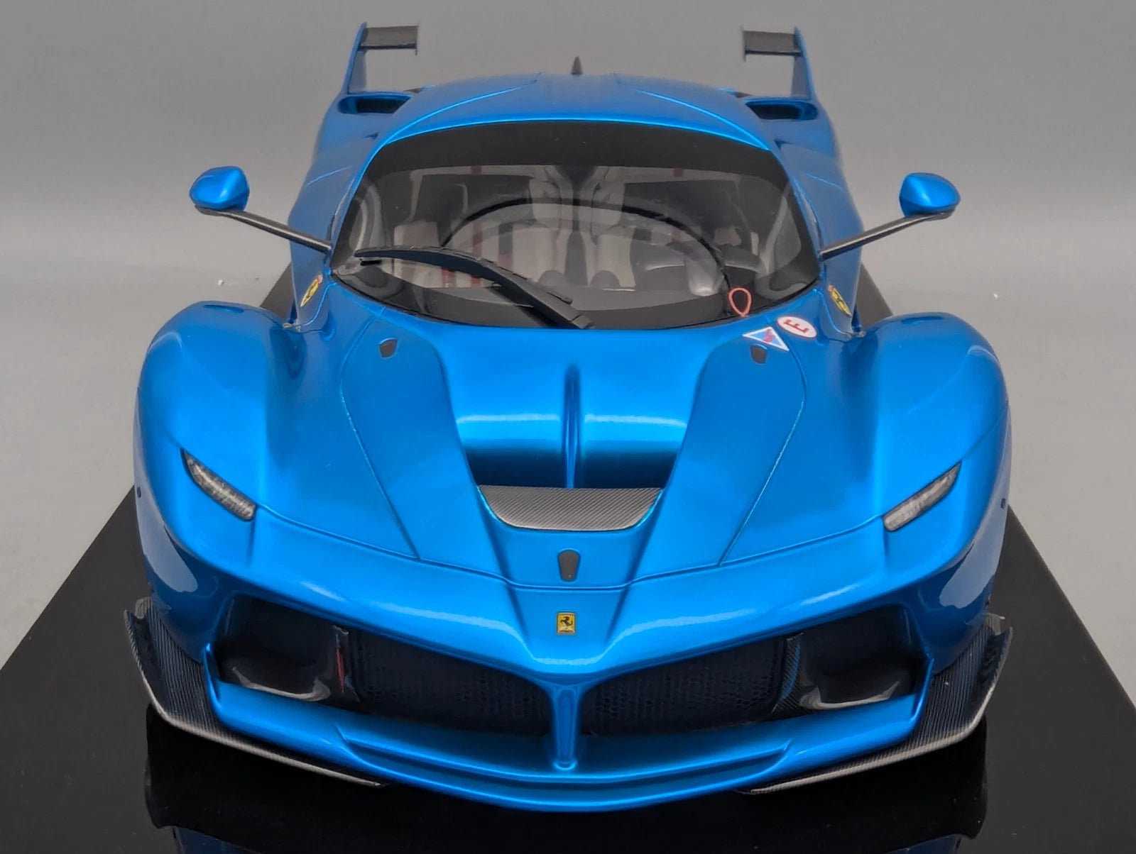 Modellautos 1:12 BBR Ferrari FXX-K 2014 Gloss Blue Emperor UNIKAT Ltd 01/01 OVP