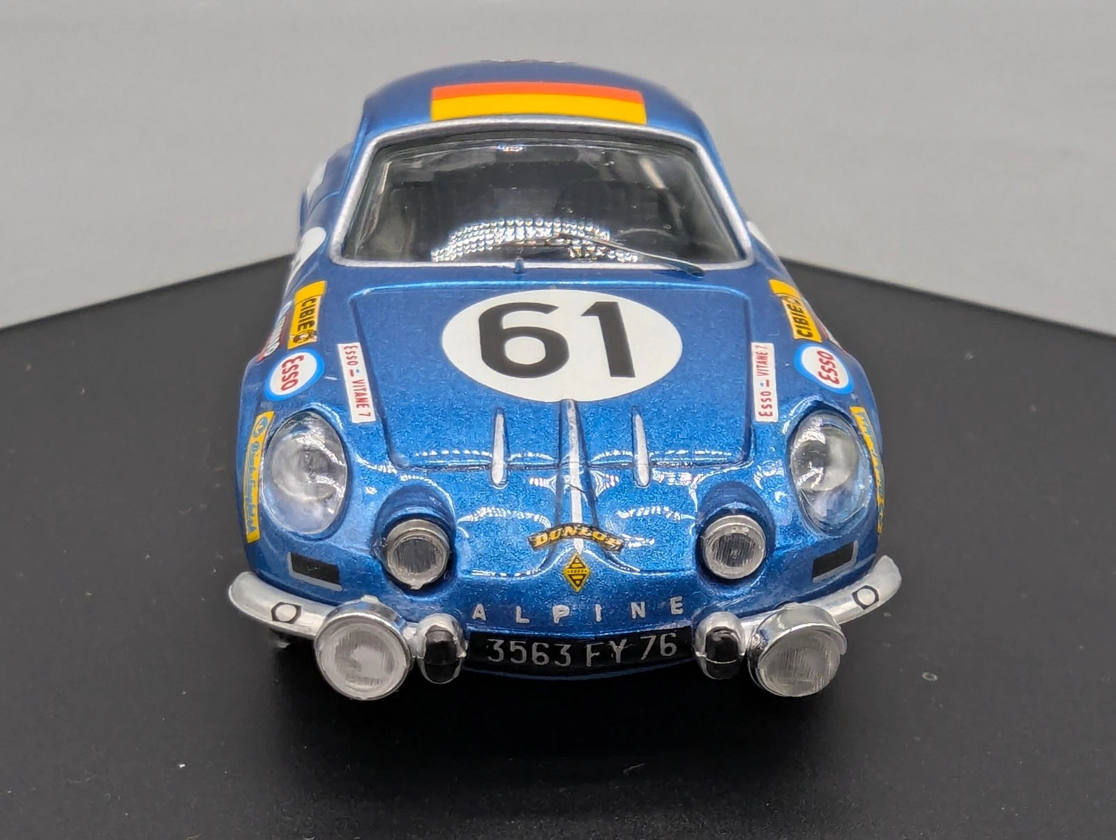 Modellautos 1:43 Trofeu Alpine Renault A110 24h Le Mans 1968 #61 Nusbaumer OVP