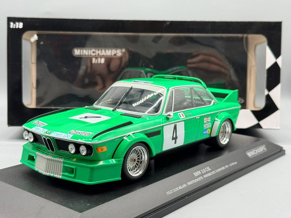Modellautos 1:18 Minichamps BMW 3.0 CSL Winner ETCC Zandvoort 1979 #4 mit OVP