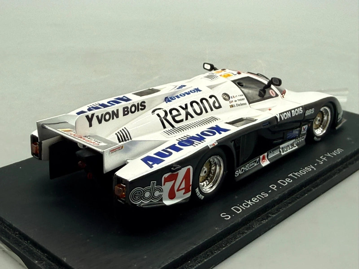 Modellautos 1:43 Spark Gebhardt 853 Le Mans 1986 #74 + OVP
