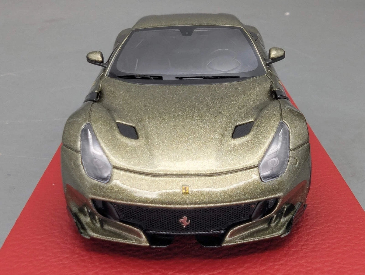 Modellautos 1:43 BBR Concept43 Ferrari F12 TDF Verde Masoni Gloss Ltd 19/20 OVP