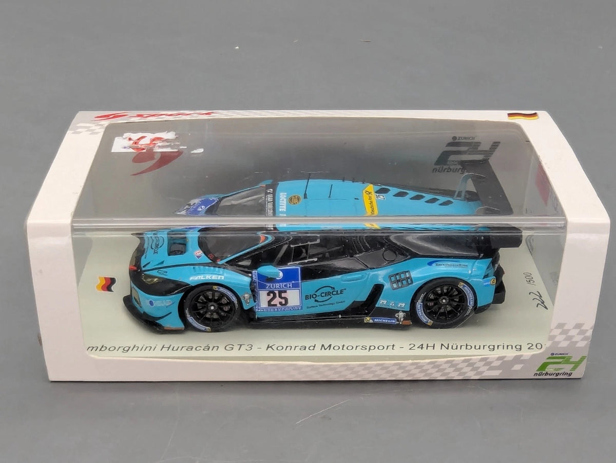 Modellautos 1:43 Spark SG573 Lamborghini Huracan GT3 24h Nbrg 2016 #25 OVP