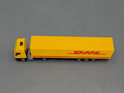 Lkw Modell 1:87 Rietze Iveco Eurostar Sattelzug DHL in Vitrine mit OVP