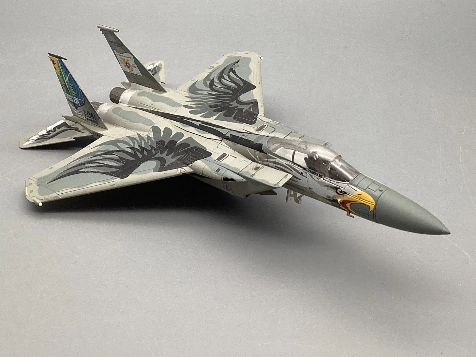 Flugzeug Modell 1:72 HM Hobbymaster Mc Donnell Douglas F-15 Eagle in OVP