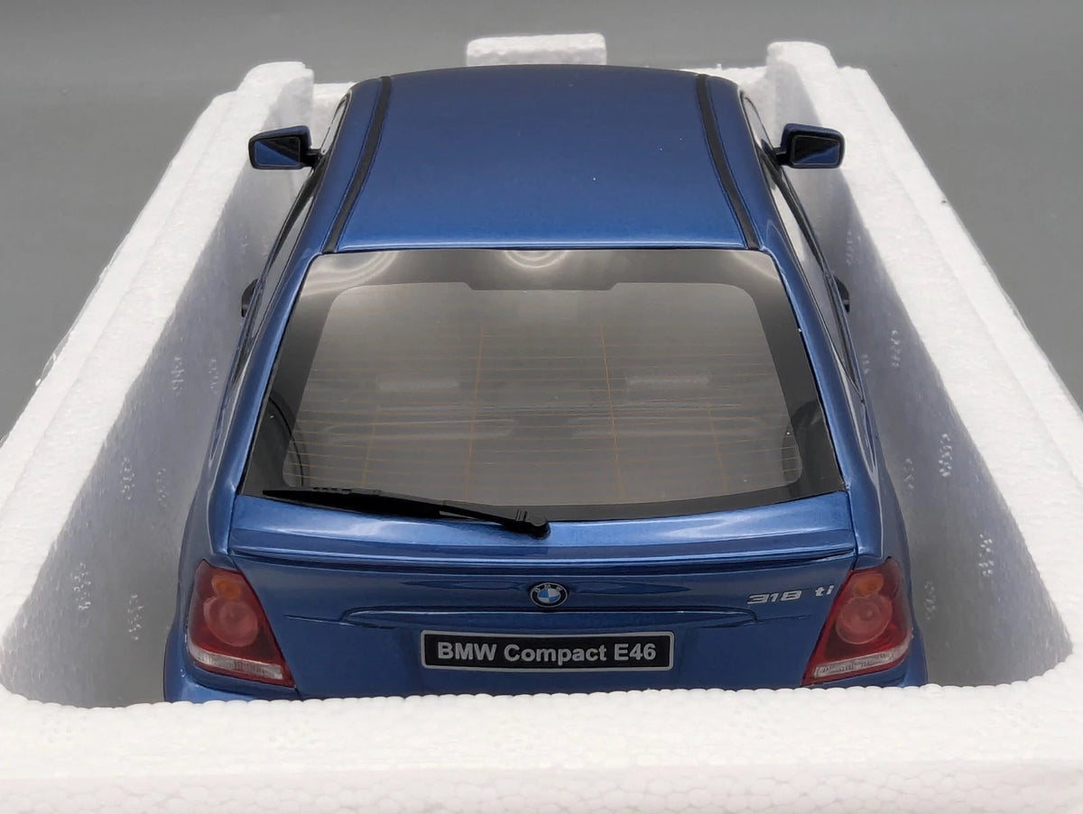 Modellautos 1:18 Otto Mobile OT462 BMW Compact E46 318 TI Blue mit OVP