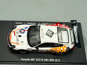 Modellautos 1:43 Spark Porsche 997 GT3 R 24H Spa 2012 #33 mit OVP