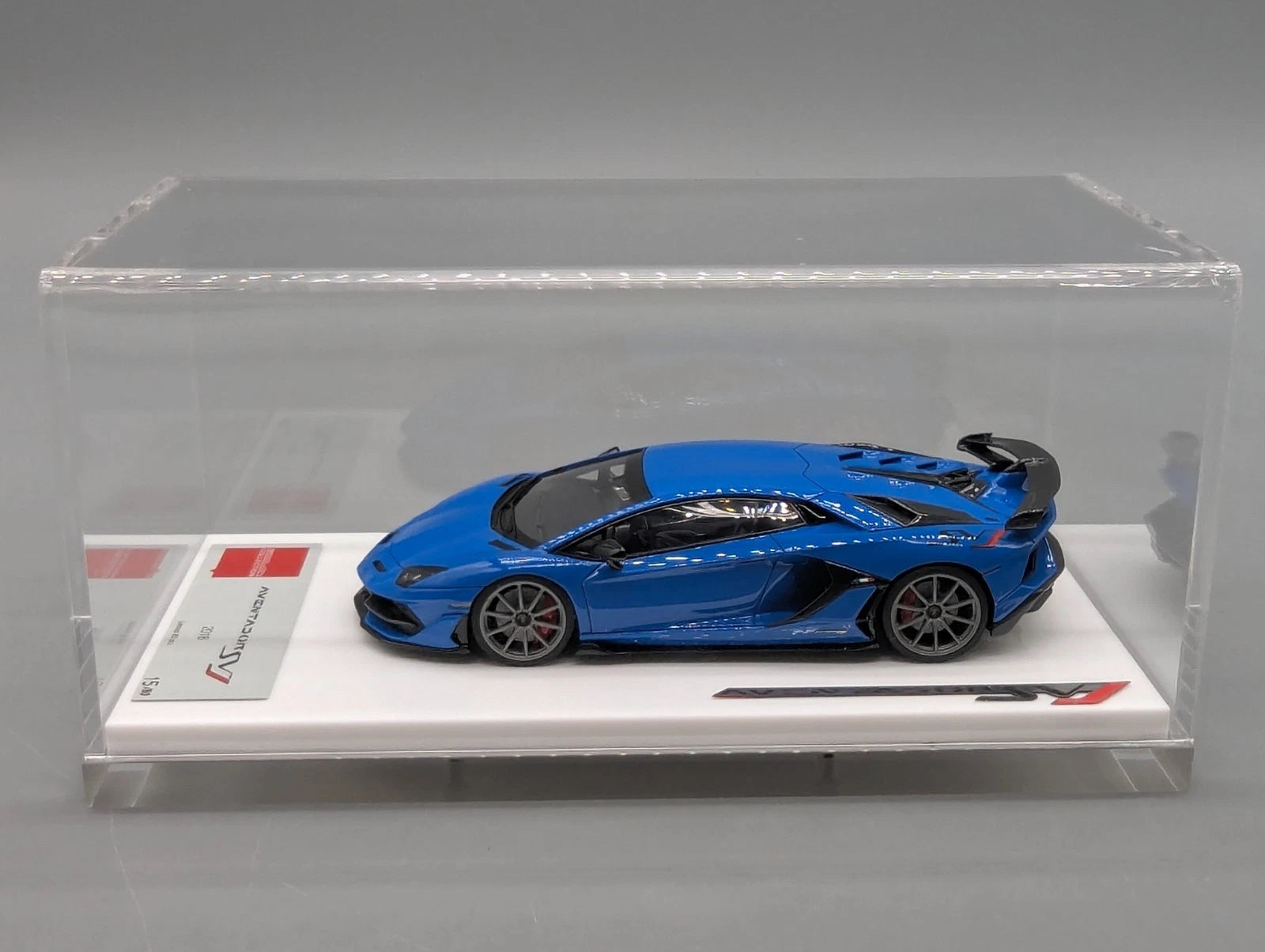 Eidolon Make Up 1:43 Lamborghini Aventador SVJ Blu Le Mans Ltd 15/80 OVP