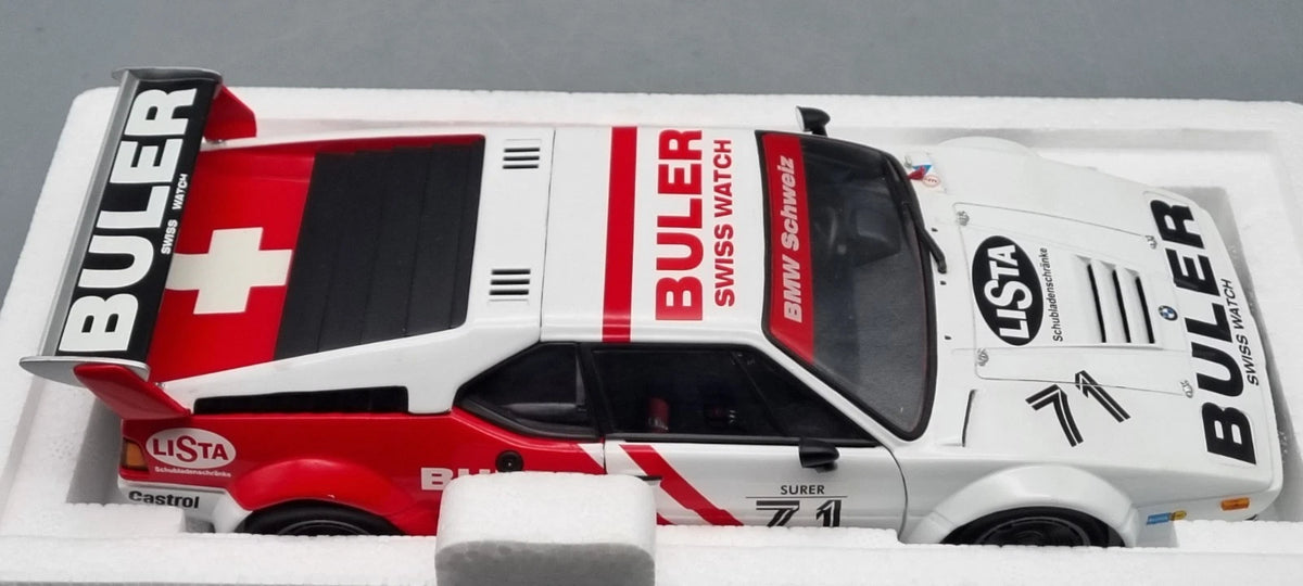 Modellautos 1:18 Minichamps 180 792971 BMW M1 Procar Series 1979 #71 Surer OVP