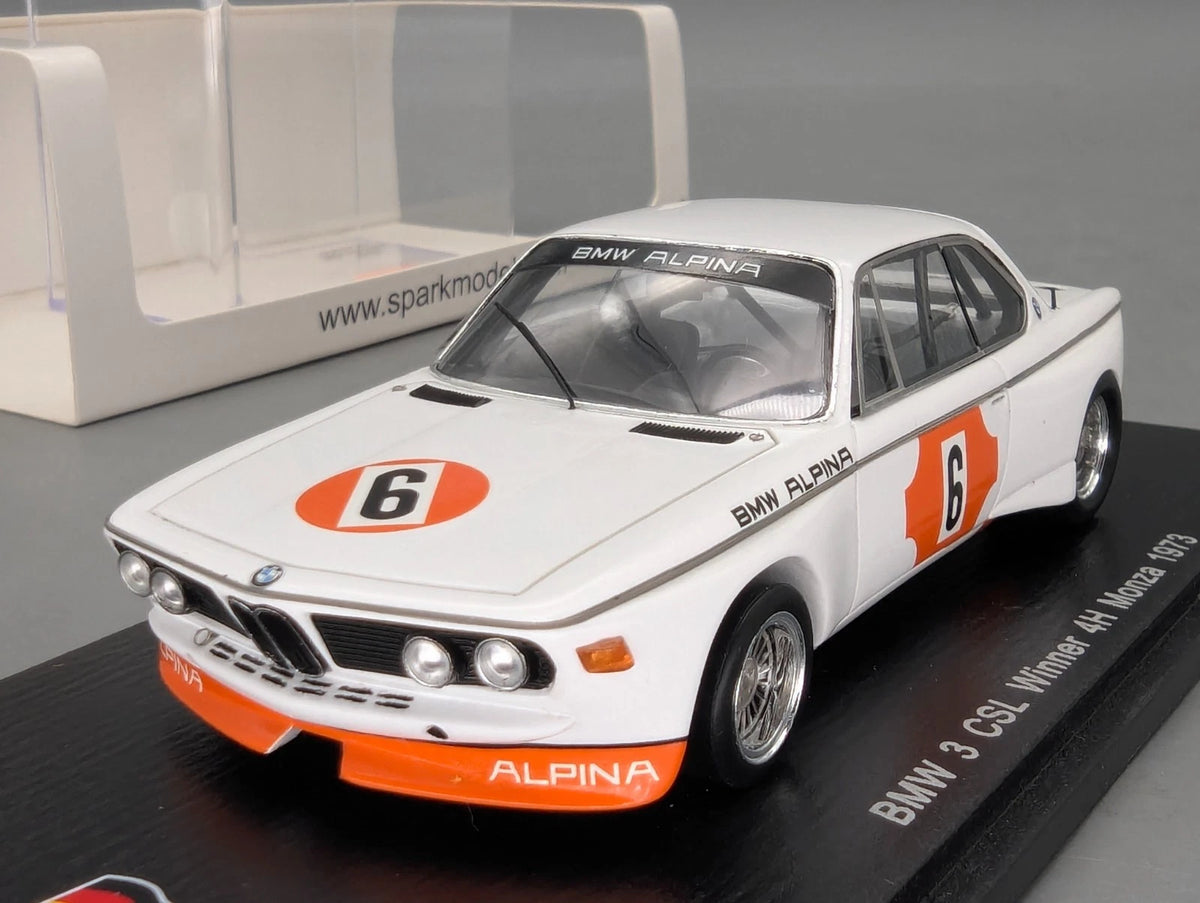Modellautos 1:43 Spark SG359 BMW 3 CSL WINNER 4h Monza 1973 #6 Niki Lauda OVP