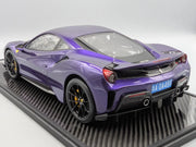 Modellautos 1:12 BBR Ferrari 488 Pista Viola Al Humad Ltd 21/21 Stück OVP
