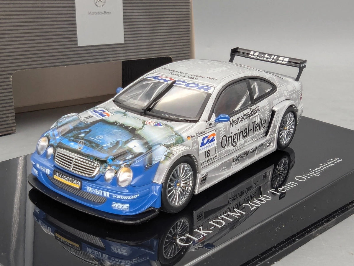 Modellautos 1:43 AUTOart Mercedes Benz CLK -DTM 2000 #18 mit Dealer OVP