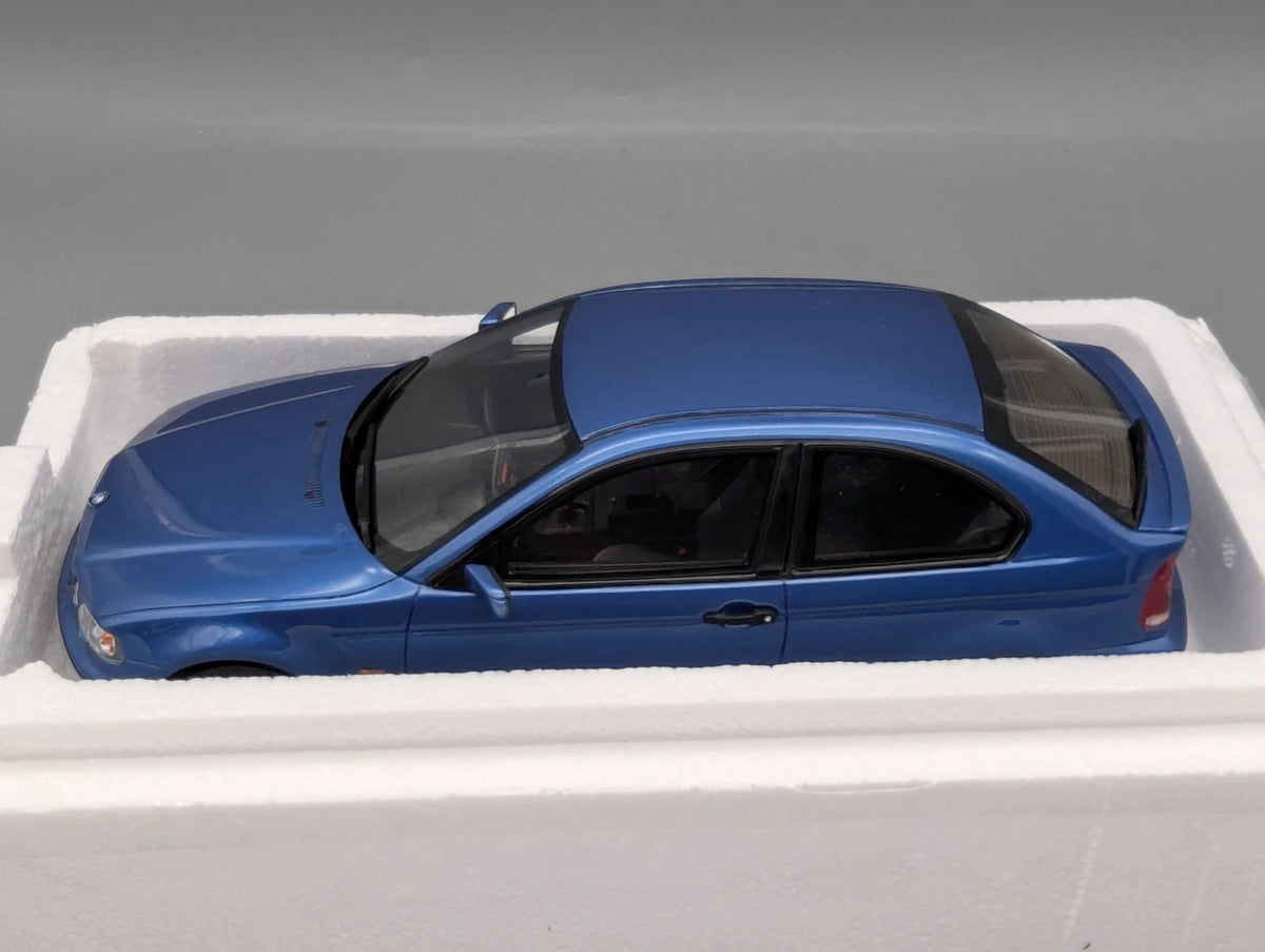 Modellautos 1:18 Otto Mobile OT462 BMW Compact E46 318 TI Blue mit OVP