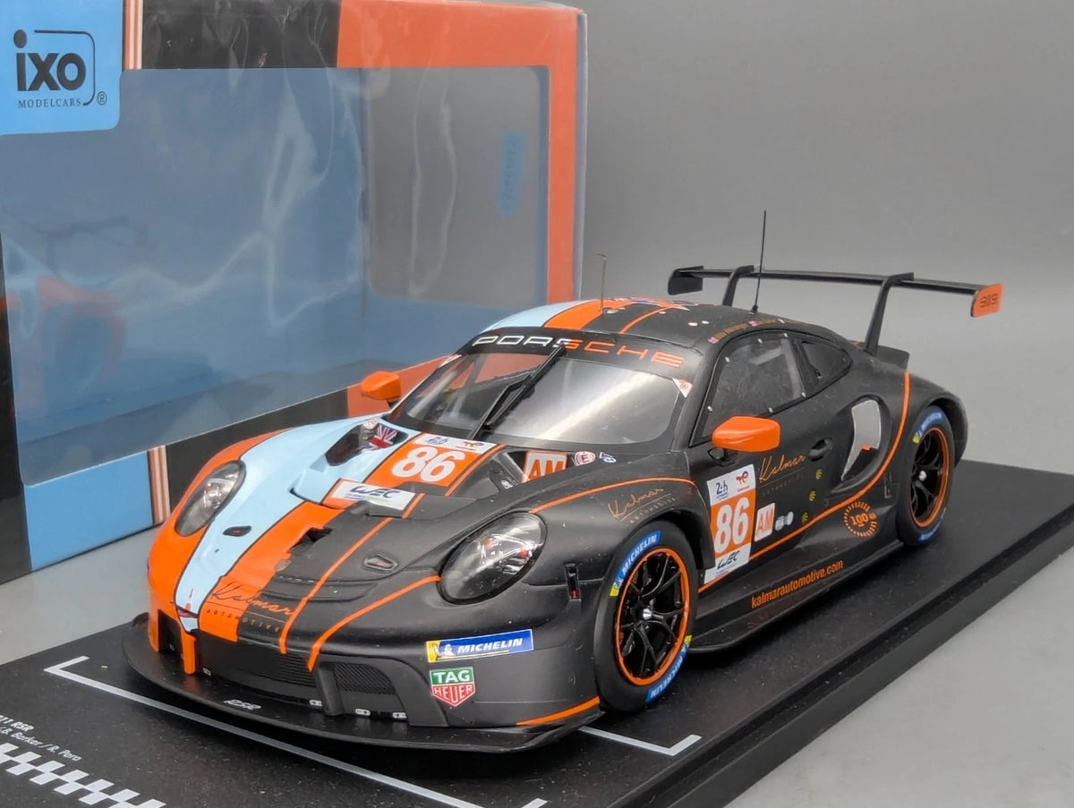Modellautos 1:18 Ixo Porsche 911 RSR #86 24h Le Mans 2023 mit OVP